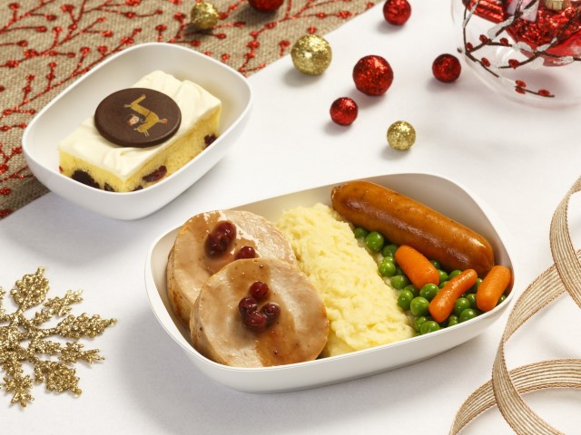 Festive menus and surprises on Emirates flights