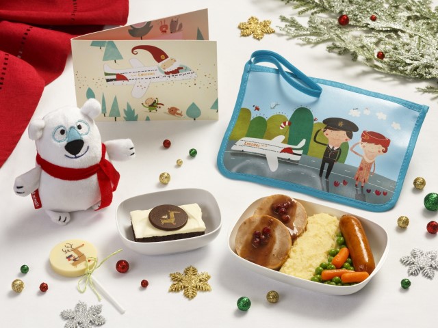 Festive menus and surprises on Emirates flights